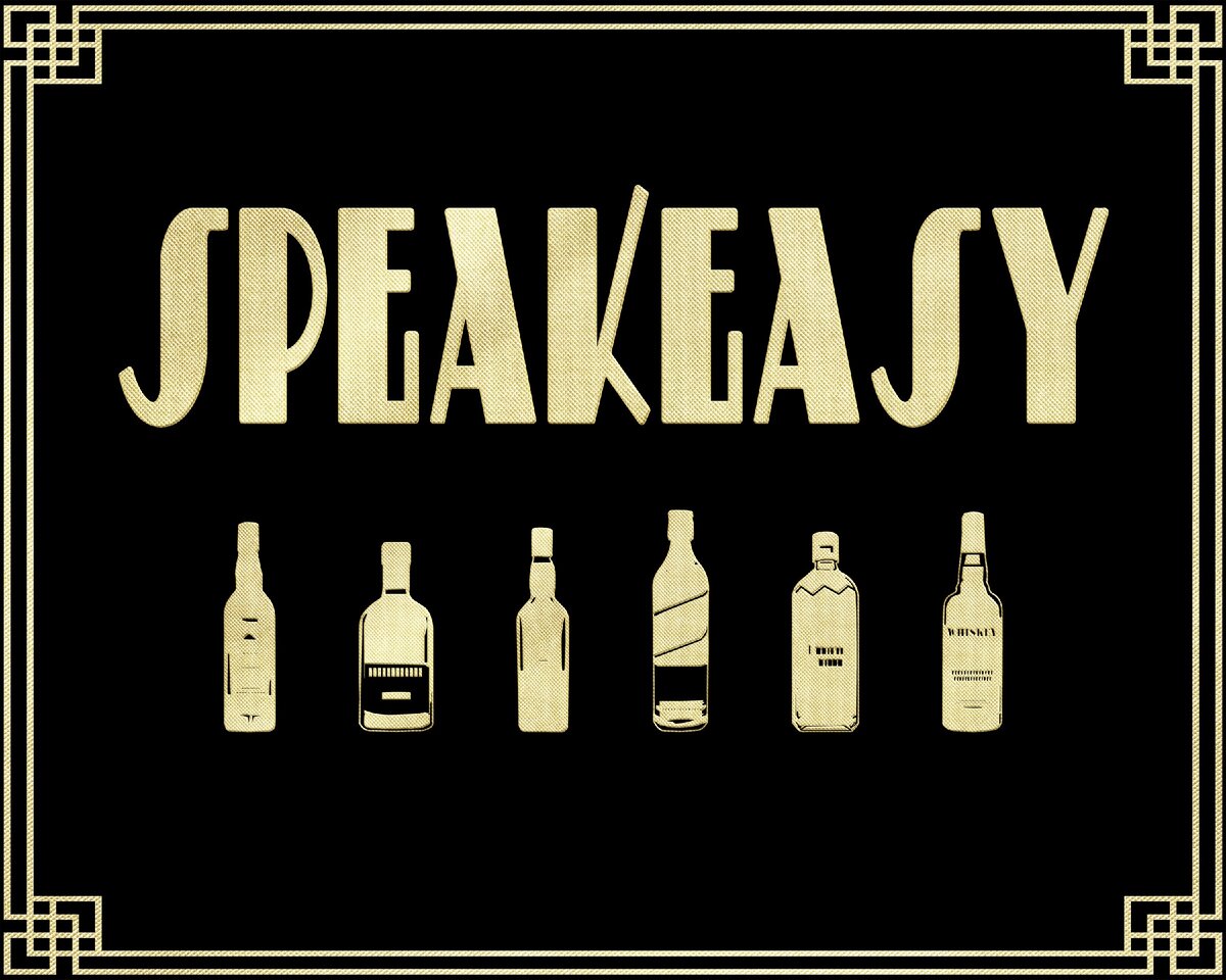 Формат бара- Speakeasy. Возвращение в прошлое. | АРТ директор | Дзен