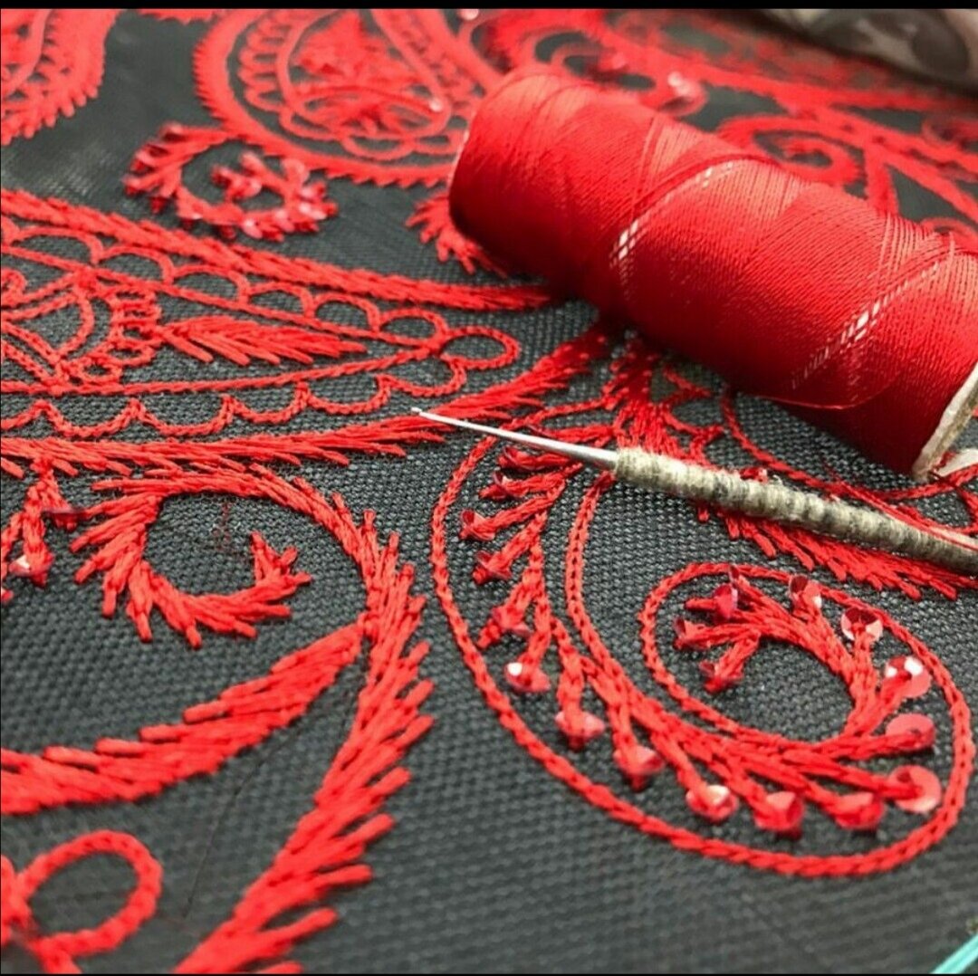 Вязание (вышевка) тамбуром