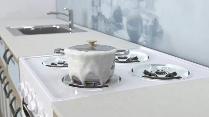 молоко убежало