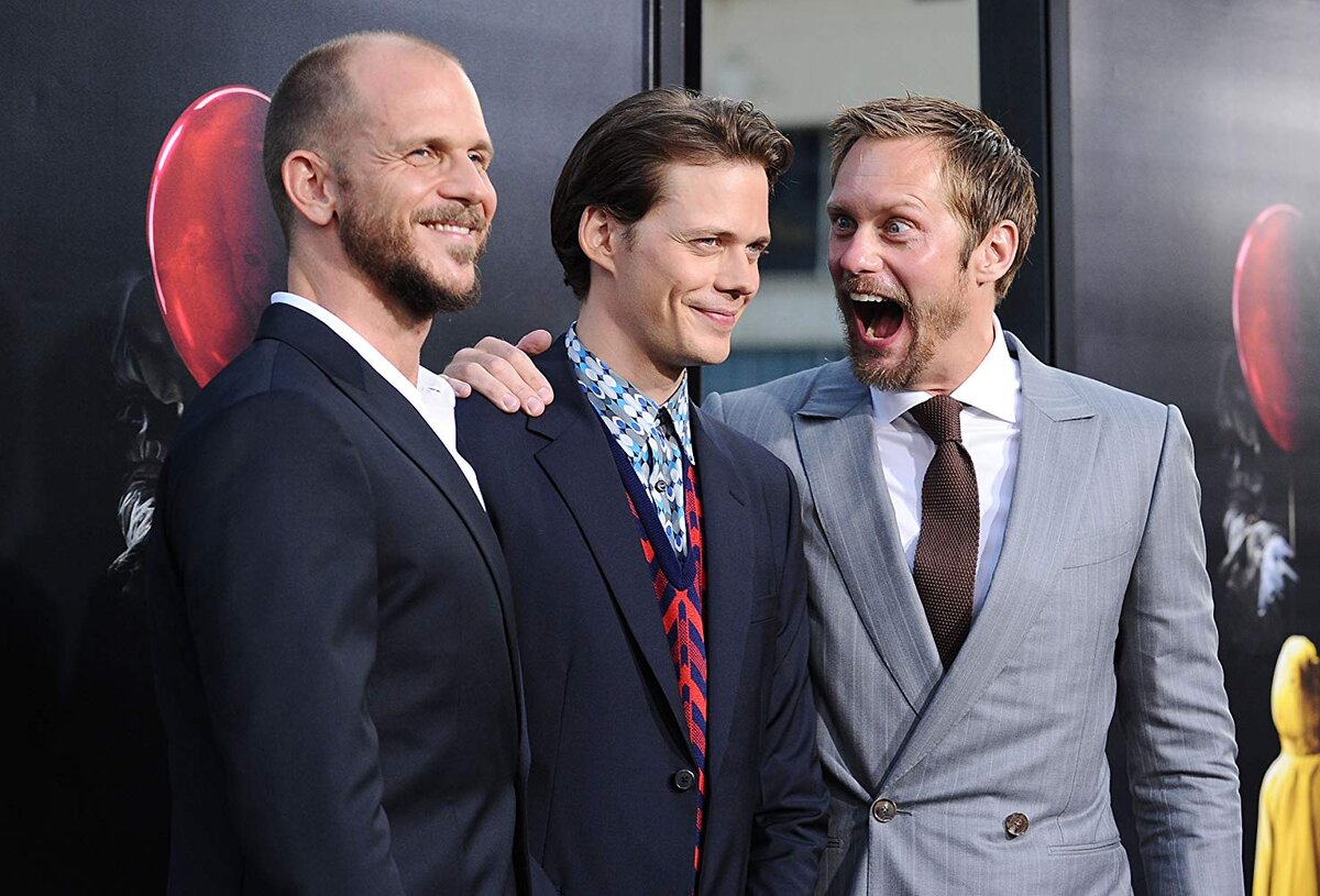 Александр, Билл и  Густаф Скарсгард