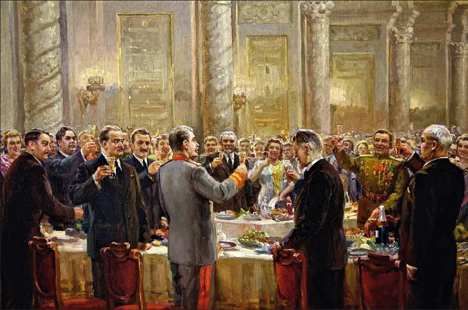 За советских солдат. И за Победу!