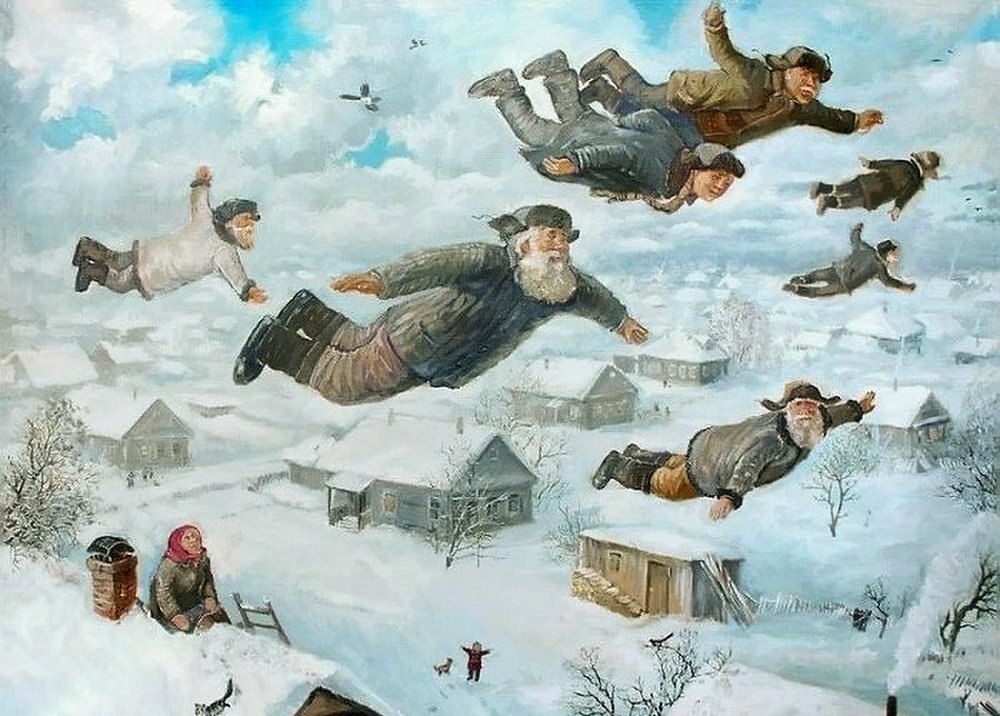 Русские улетают из России  на Русь.