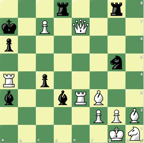 ход черно-белых