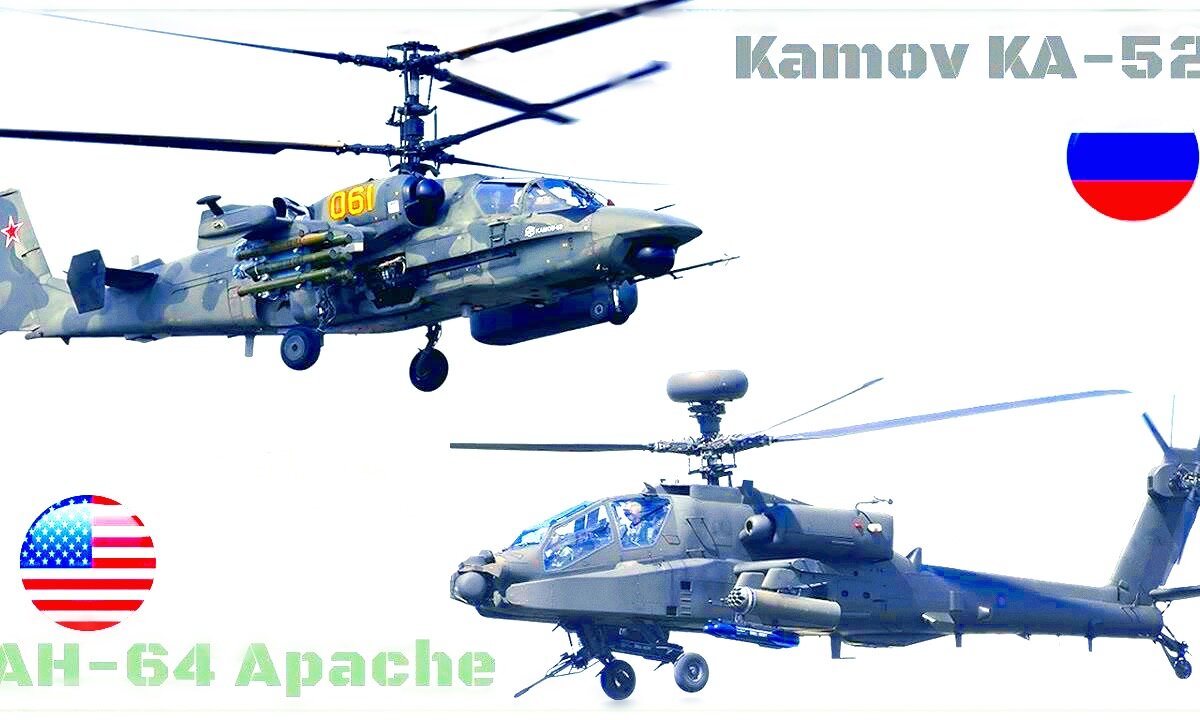 Сравнение двух вертолётов Ка-52 и AH-64 