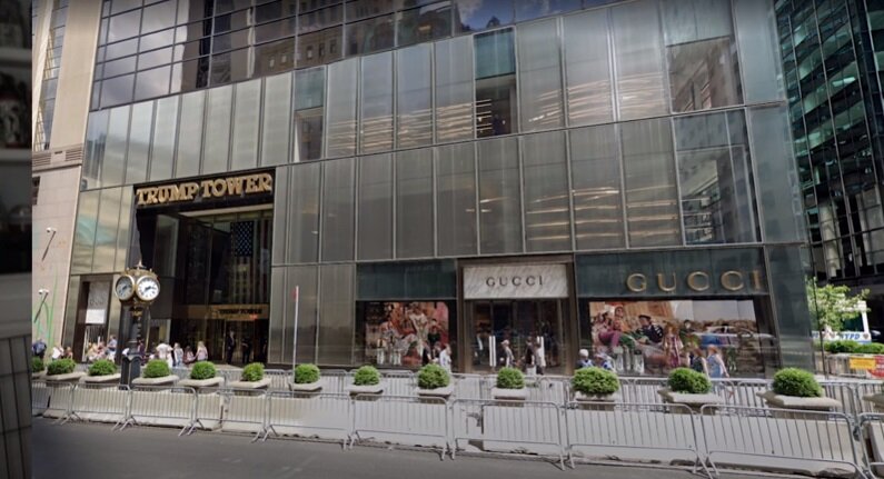 Магазин "Гуччи" в Трамп-Тауэр 