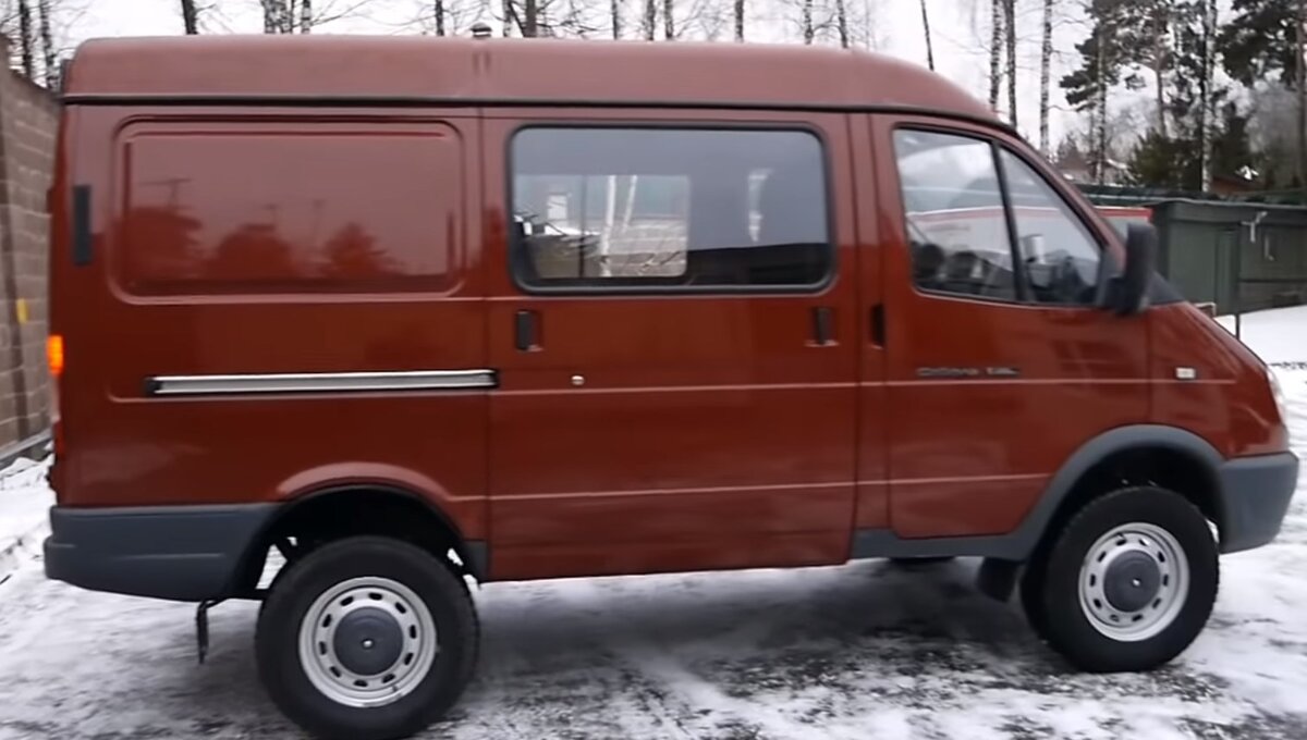 Цельнометаллический фургон ГАЗ-2705 7-и местный