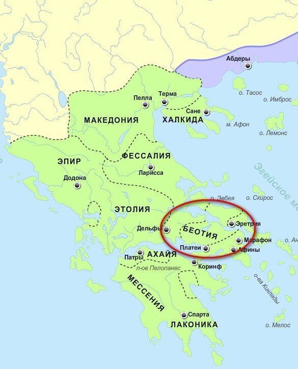 На территории полиса находились. Беотия на карте древней Греции. Беотия в древней Греции. Древняя Беотия карта. Фессалия и Беотия.