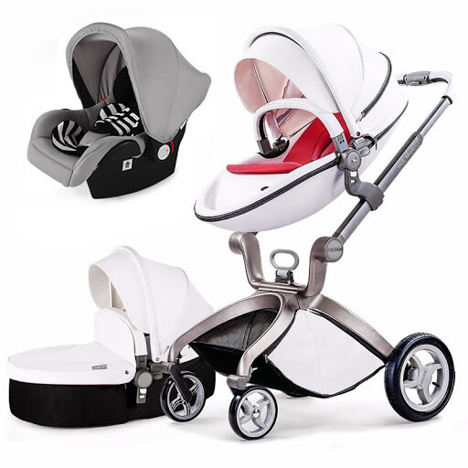 Одна из вариации коляски "HOT MOM"