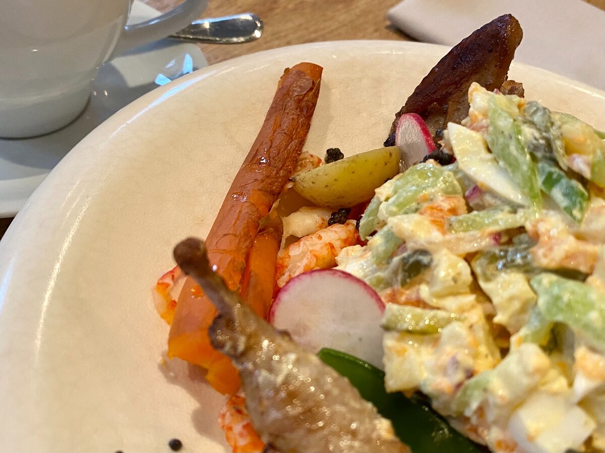 ... совершенно не аппетитная морковь. 