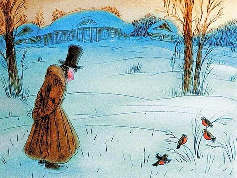 Волшебница-зима — стихотворение Пушкина А.С.