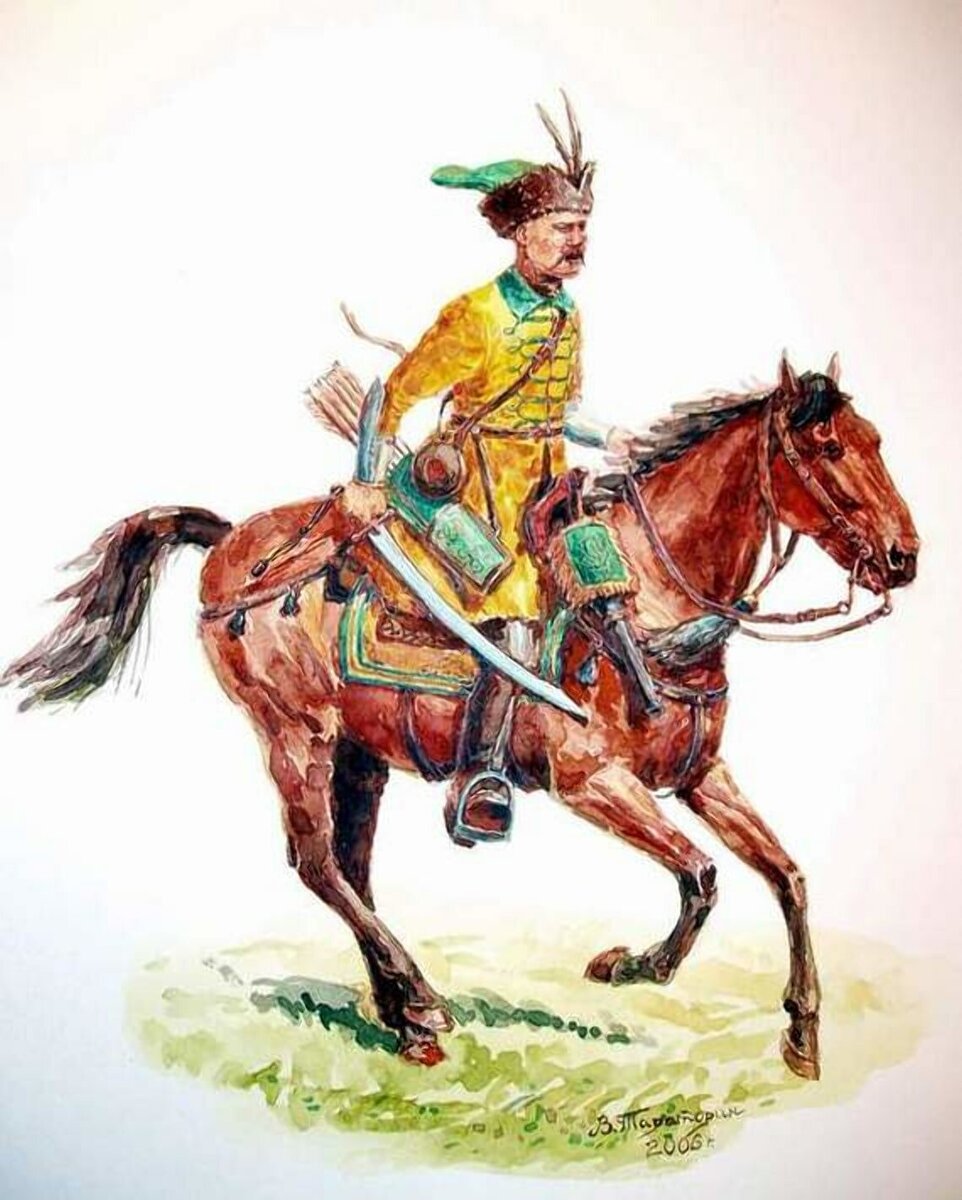 Польские кавалеристы 17 века