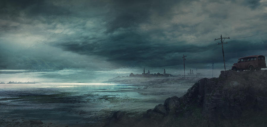 Иннсмут, испанский художник Guillem-H-Pongiluppi