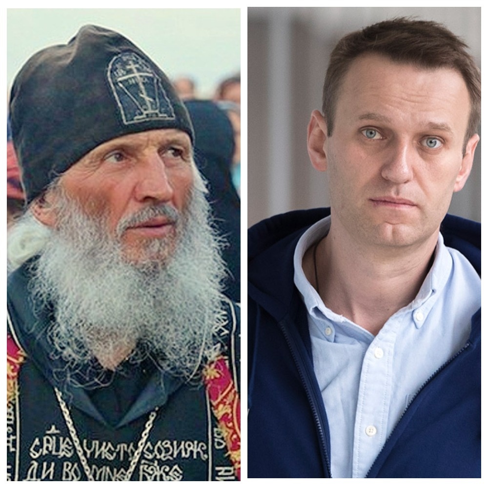 Коллаж автора. Источники: https://m.newsland.com/content/zakhvachennyi-skhimonakhom-monastyr-pokinuli-uzhe-14-monakhin/7176832 https://oko-planet.su/politik/politikrus/611015-osnovnoy-sponsor-blogera-boris-zimin-oplatil-transportirovku-navalnogo-v-germaniyu.html