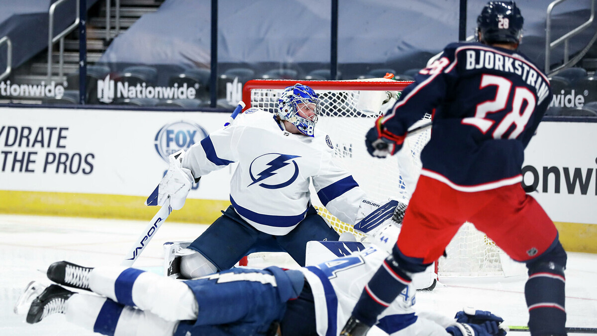 Оливер Бьоркстранд открывает счёт в матче