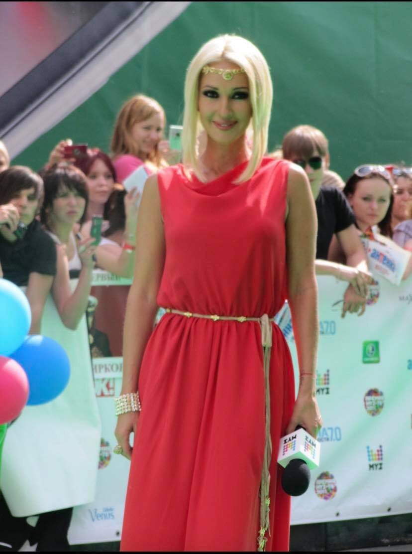 Лера Кудрявцева (все фото сделаны на премии "Муз ТВ" в 2011 году)