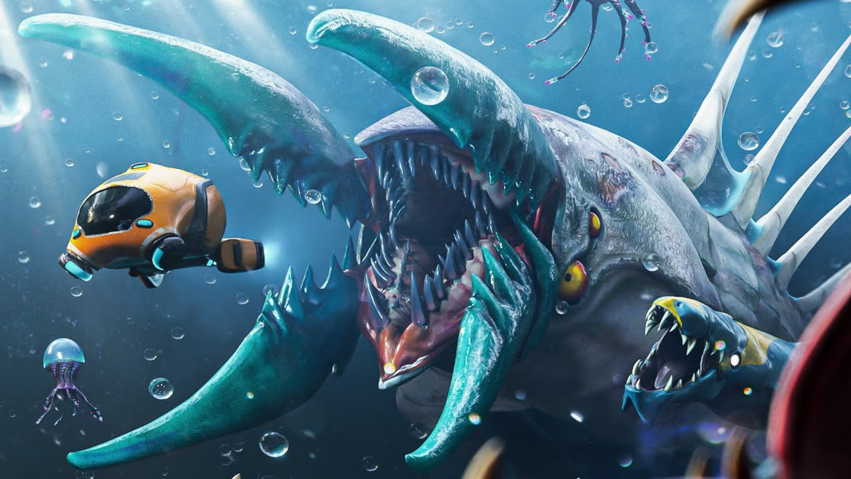 Subnautica карта левиафанов