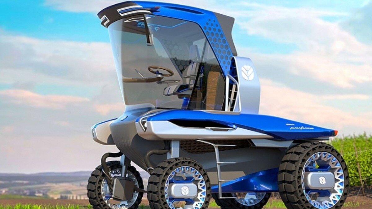 Новый концепт трактора New Holland и Pininfarina 