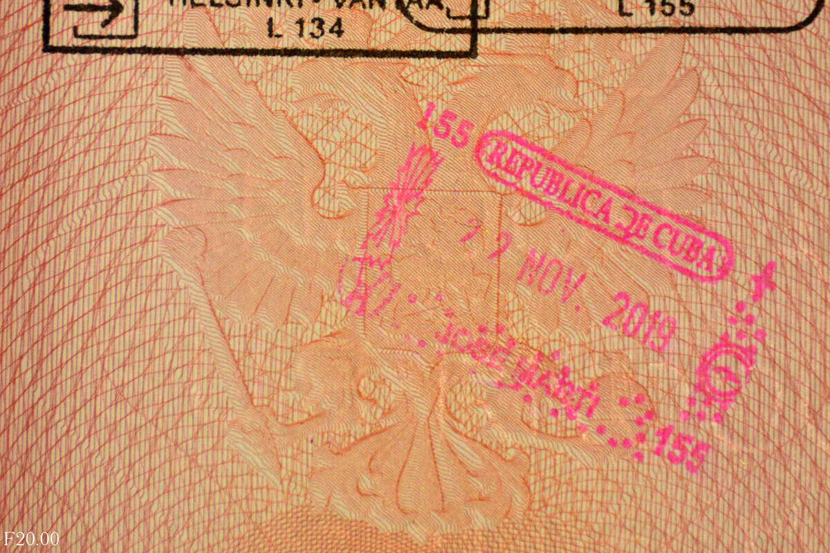 вот такой штампик поставят в паспорте на границе