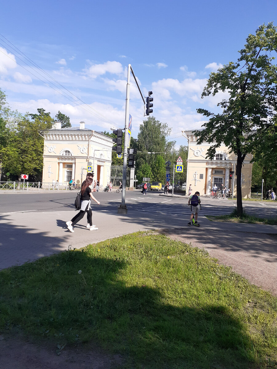 Московские ворота в Пушкине.