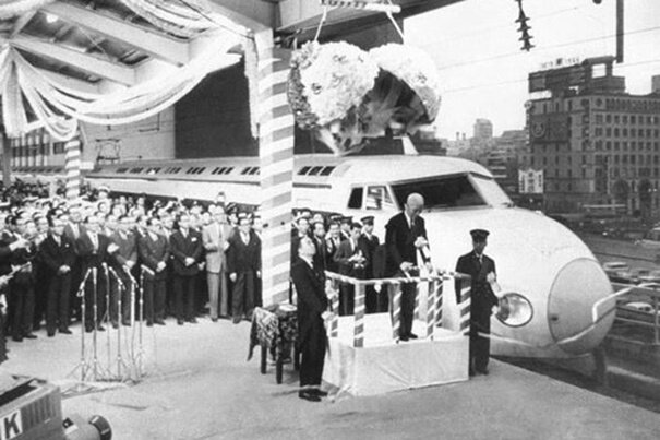 Октябрь 1964 г. Открытие первой линии «Синкансэн»
