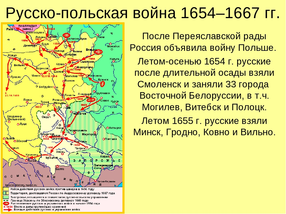 Договор 1649. Русского польской войне 1654-1667 гг.,.