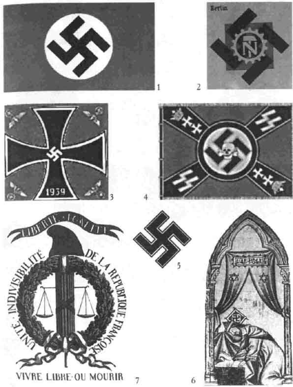 Примеры свастики. Источник фотографий: https://ru.calameo.com/books/0052177418af62e6ce488