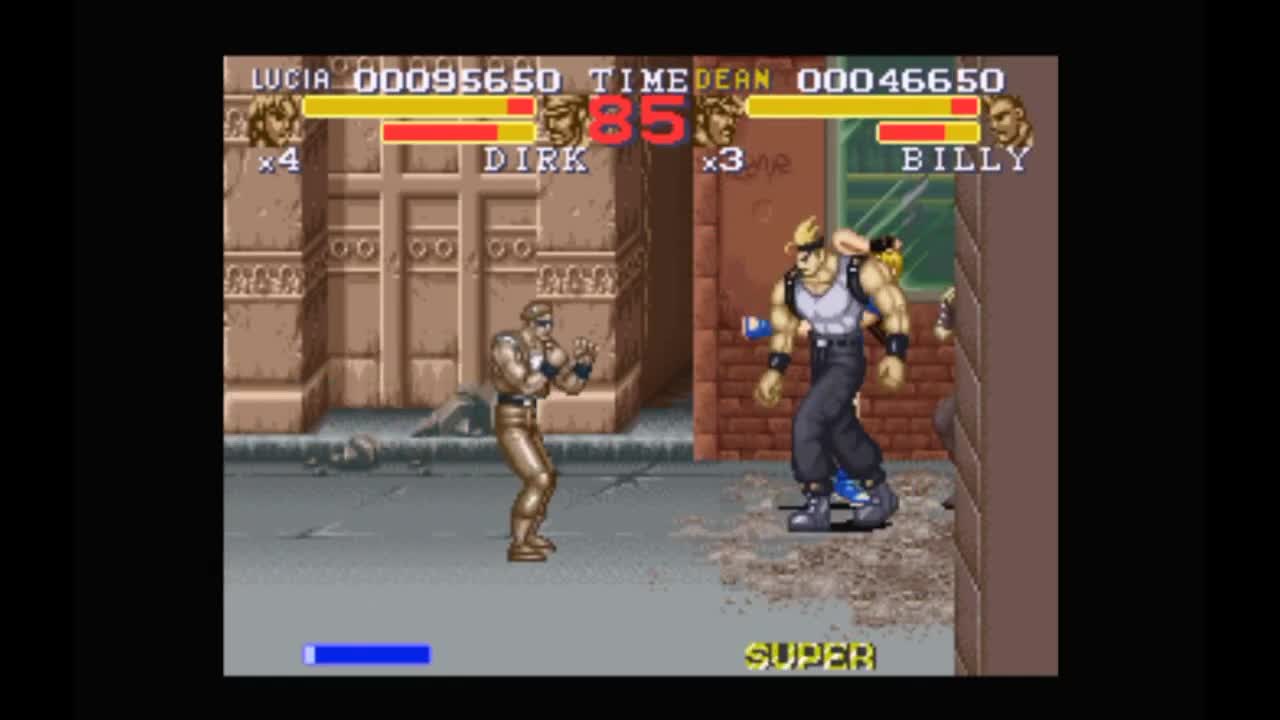 Super Nintendo (Snes) 16-bit Final Fight 3 Round 2