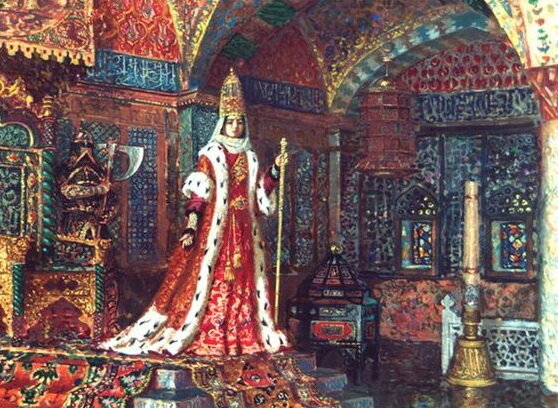 царица казанская во дворце
