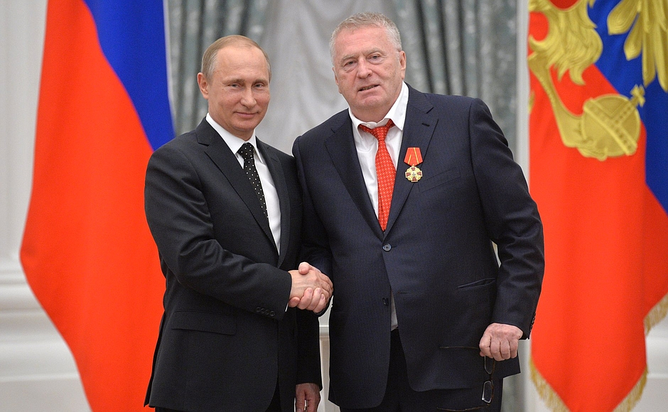 Владимир Путин и Владимир Жириновский