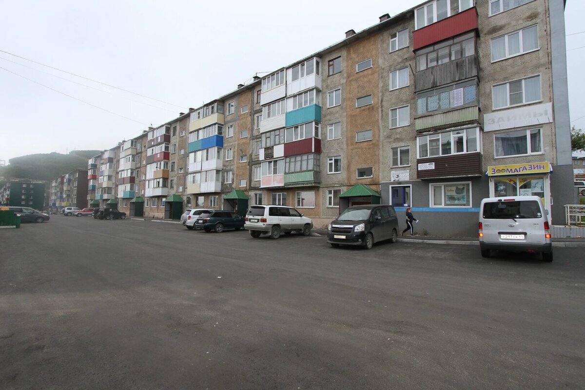 Многоквартирный дом в Петропавловске-Камчатском