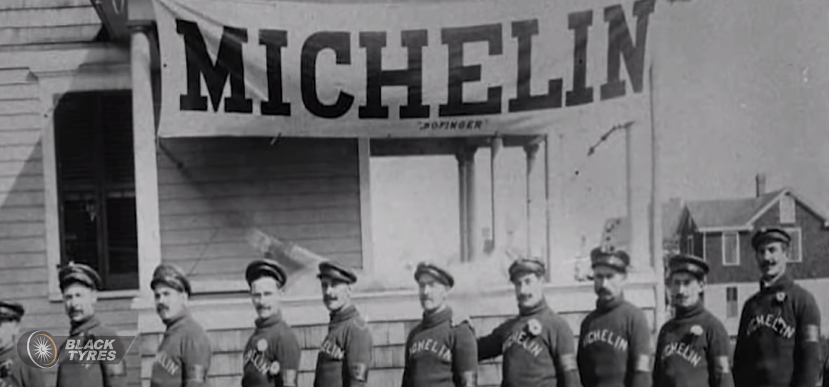 Открытие завода "Мишлен и Ко" в 1889 году