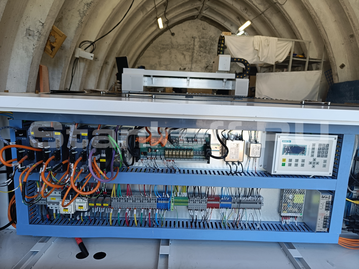  Электронные компоненты станка 
