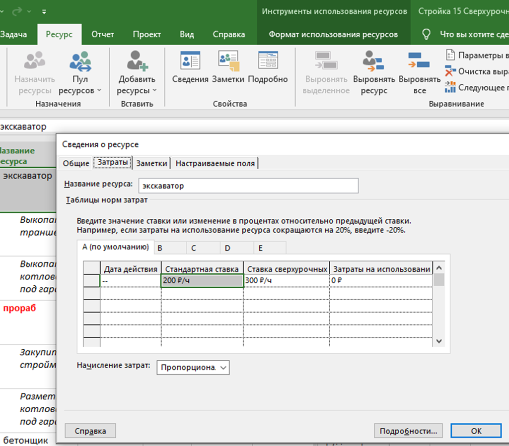 MS Project Урок 15 Сверхурочные трудозатраты Часть 2 Использование ресурсов  | В MS Project научись работать | Дзен