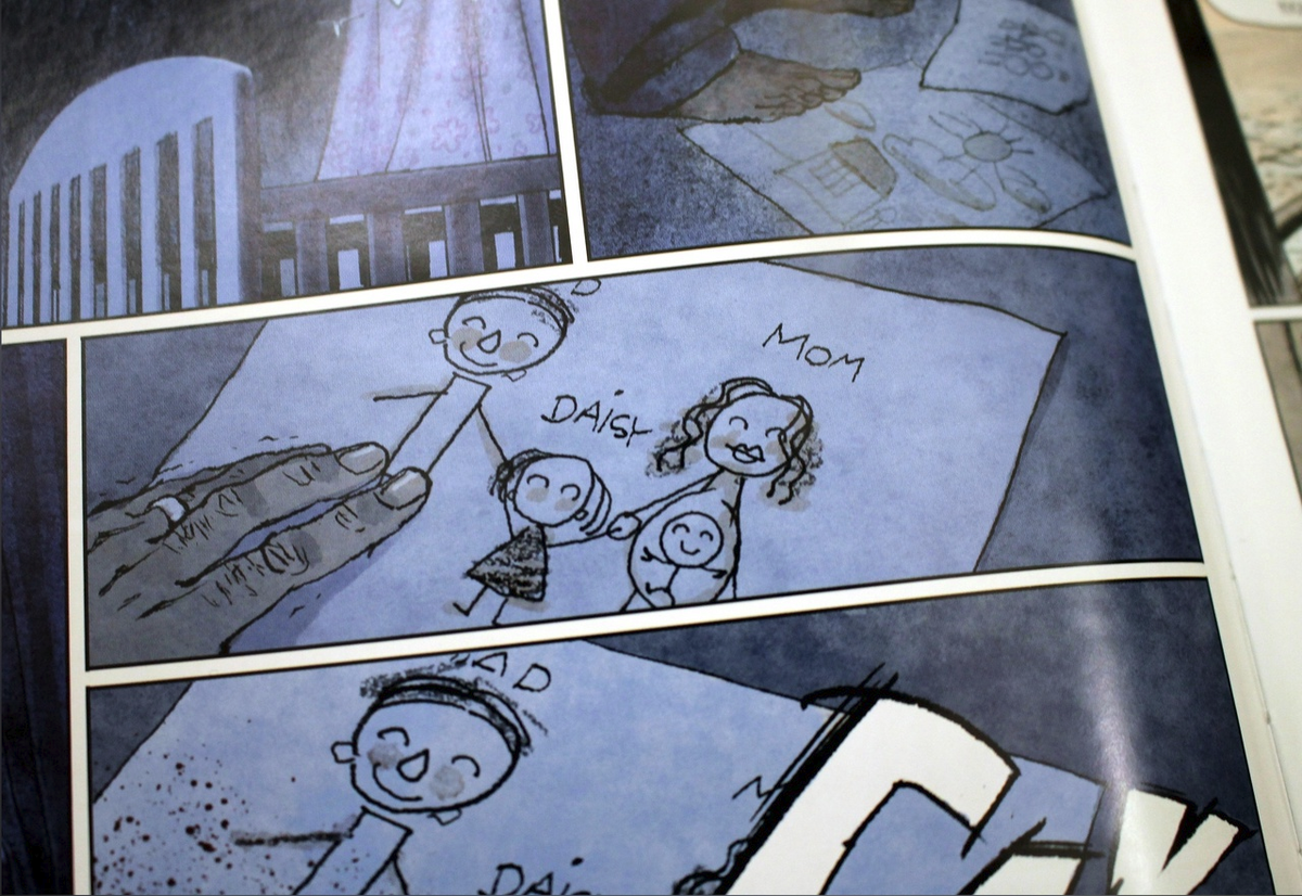 Сразу заглянем внутрь. Целиком разворот показывать не буду, чтобы сохранить интригу