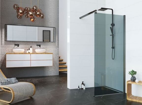 Душевая перегородка Alex Baitler AB29120B4 Walk-in 120х200 L/R без поддона