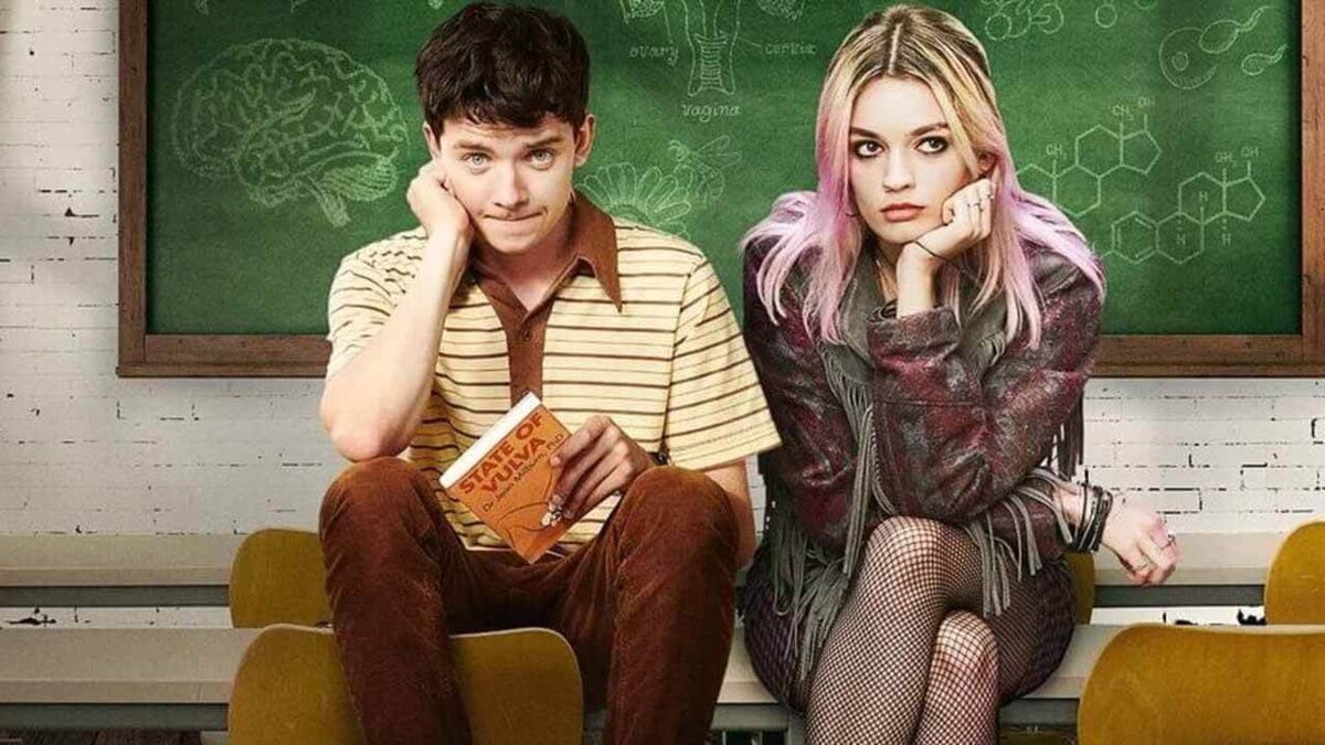 Из сериала "Половое воспитание". Сам не смотрел, нашёл на Яндекс.Картинках