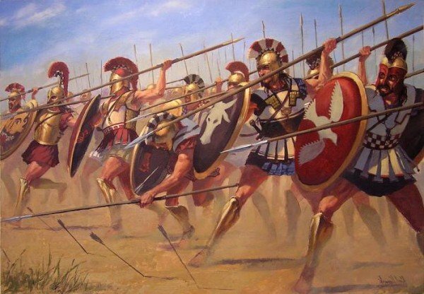 Греческие воины