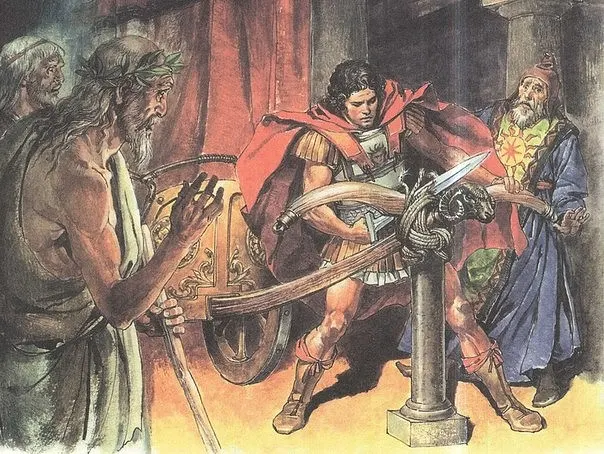 Разрезает Гордиев Узел