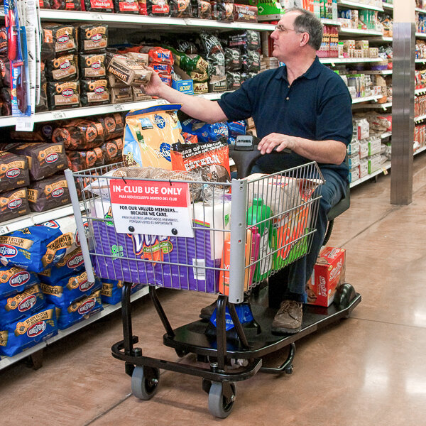 Каково инвалидам в американских супермаркетах