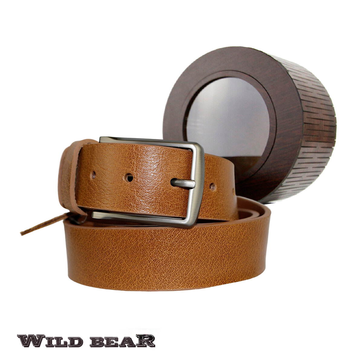 Ремень WILD BEAR RM-124f Light-Brown Buffalo