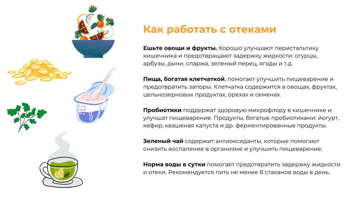 Продукты вызывающие отеки тела. Какие продукты вызывают отеки. Чай от задержки жидкости в организме.