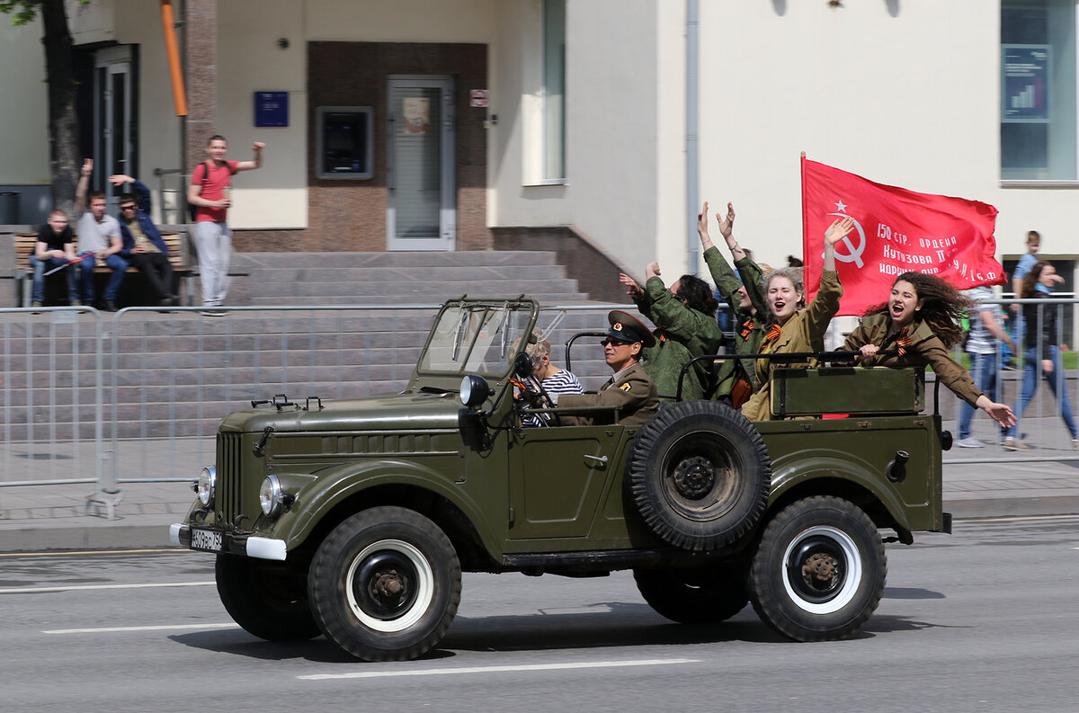 ГАЗ 69 на Арбате