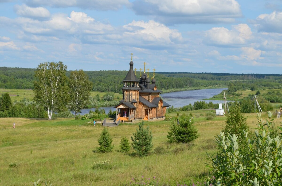 Верхотурье деревянный храм