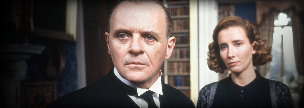 Энтони Хопкинс и Эмма Томпсон в фильме "На исходе дня", реж. Дж. Айвори