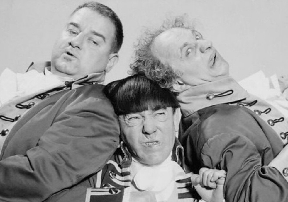 Труса, Балбеса и Бывалого скопировали с американцев? Разбираюсь в ...