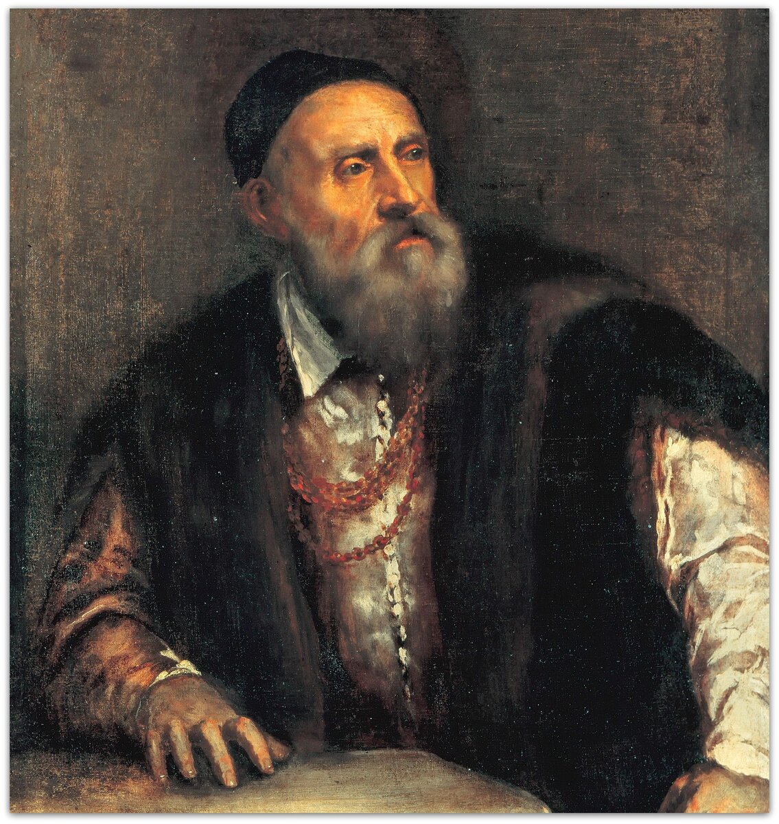 Автопортрет. 1550г. Тициан. 