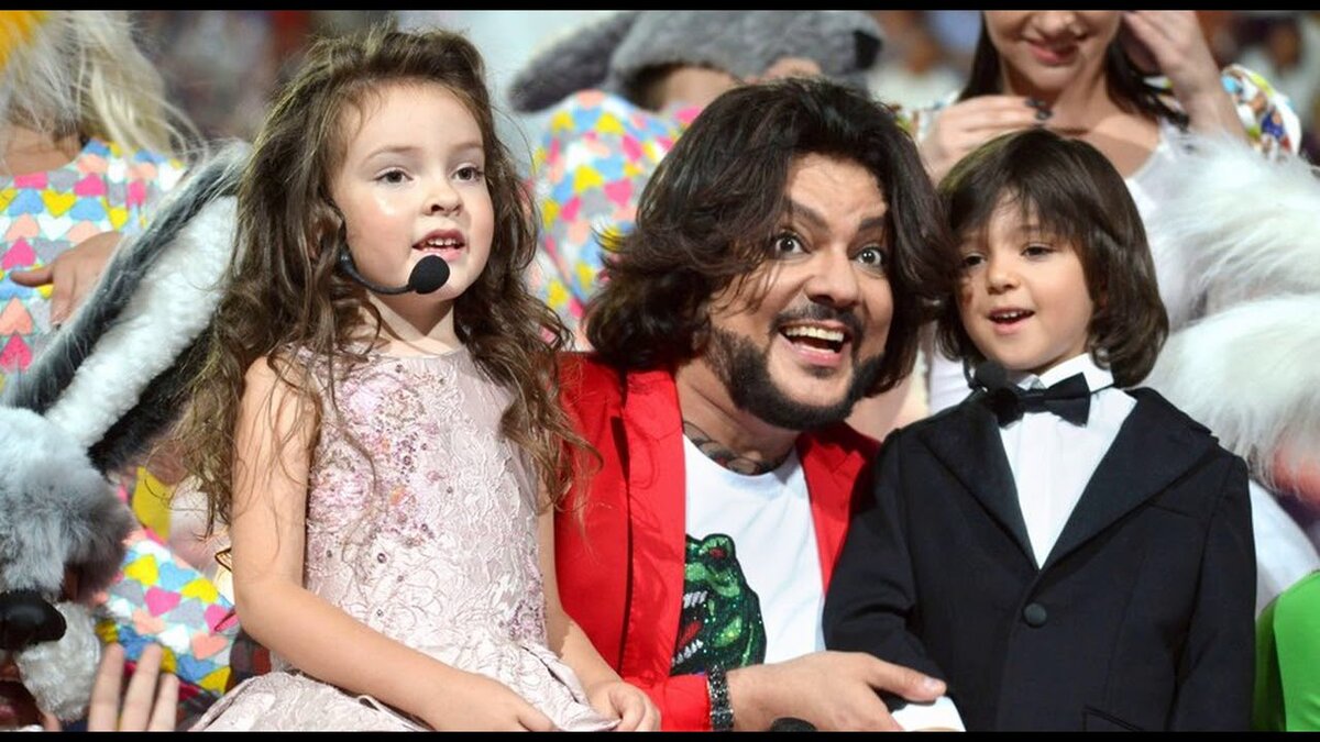 Алла-Виктория и Мартин - дети Филиппа Киркорова.Фото взято из открытых источников.