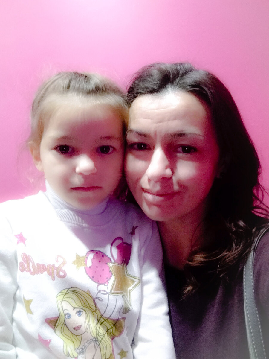 Фото автора. Ещё слезы не просохли :-)