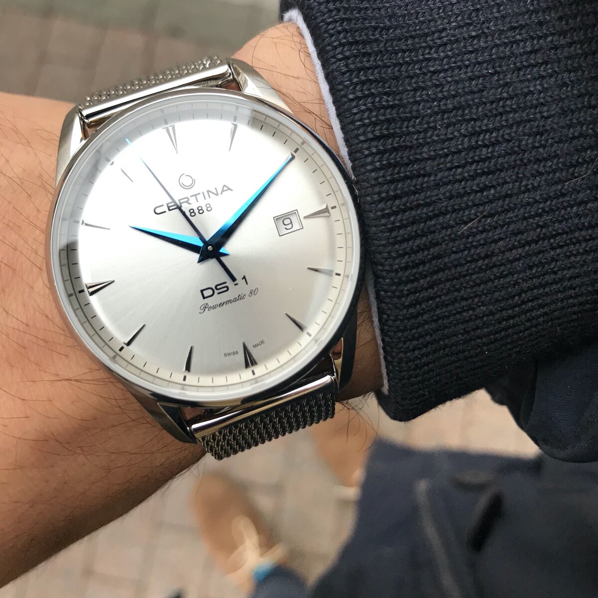 Certina DS-1: механика с автоподзаводом в корпусе 40 мм