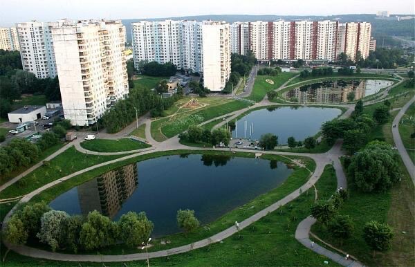 Ясенево. ул. Голубинская. 3 пруда.